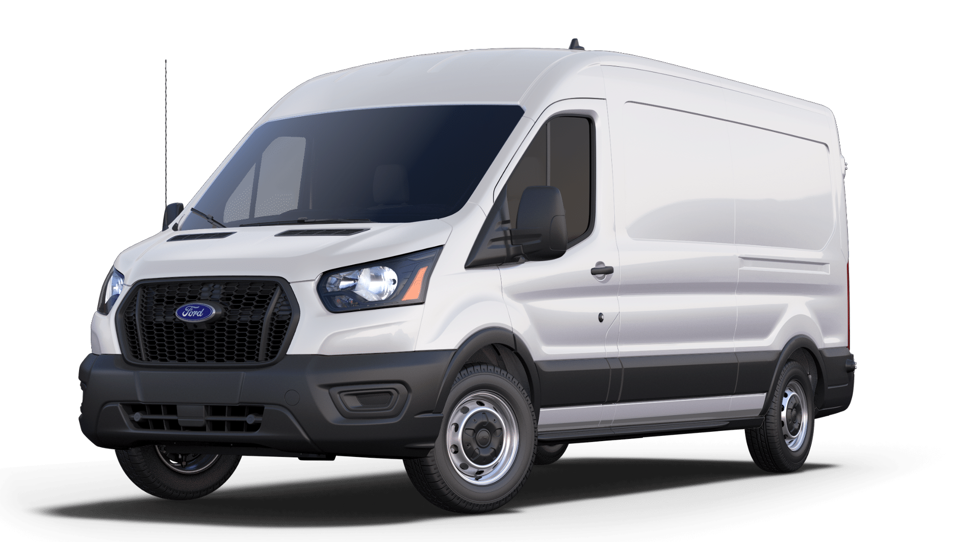 New 2023 Oxford White Ford Cargo Van image 1