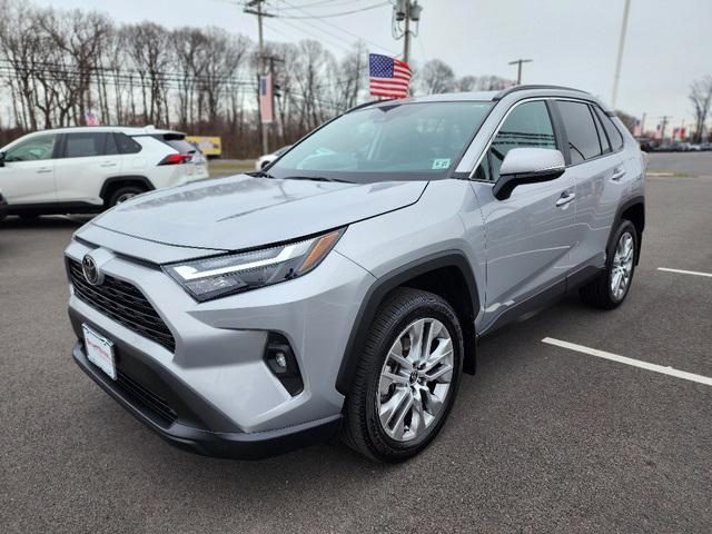 Certified 2022 Toyota RAV4 XLE Premium with VIN 2T3A1RFV0NW296228 for sale in Eatontown, NJ