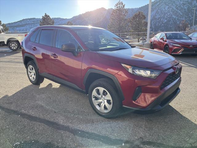 Certified 2022 Toyota RAV4 LE with VIN 2T3F1RFV7NW264821 for sale in Durango, CO