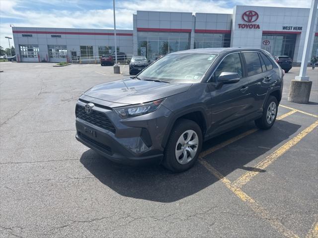 Certified 2022 Toyota RAV4 LE with VIN 2T3G1RFV7NC284850 for sale in Williamsville, NY