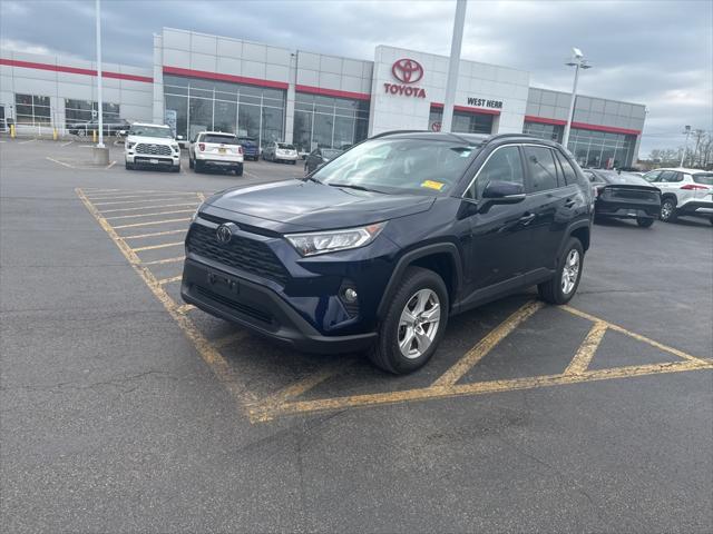 Certified 2022 Toyota RAV4 XLE with VIN 2T3P1RFV0NC294944 for sale in Williamsville, NY