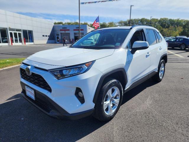 Certified 2021 Toyota RAV4 XLE with VIN 2T3P1RFV2MW244558 for sale in Eatontown, NJ