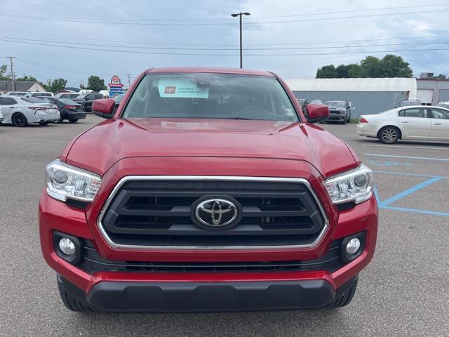 Certified 2021 Toyota Tacoma SR5 with VIN 3TMCZ5AN2MM415334 for sale in Marietta, OH