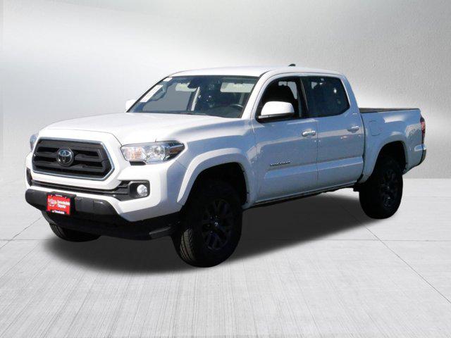 Certified 2022 Toyota Tacoma SR5 with VIN 3TMCZ5AN2NM493159 for sale in Brooklyn Center, Minnesota