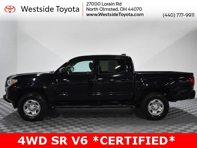 Certified 2021 Toyota Tacoma SR with VIN 3TMCZ5AN3MM376947 for sale in North Olmsted, OH