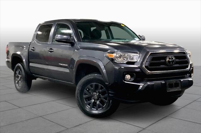 Certified 2022 Toyota Tacoma SR5 with VIN 3TMCZ5AN4NM515923 for sale in Danvers, MA