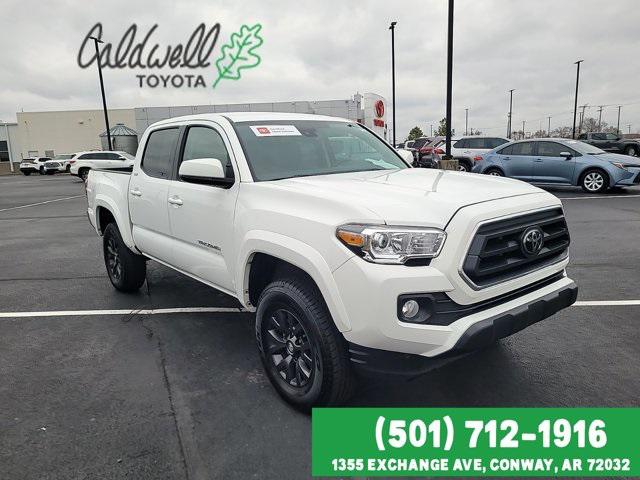 Certified 2022 Toyota Tacoma SR5 with VIN 3TMCZ5AN8NM491237 for sale in Little Rock