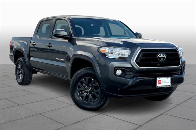 Certified 2023 Toyota Tacoma SR5 with VIN 3TMCZ5AN8PM605983 for sale in Houston, TX