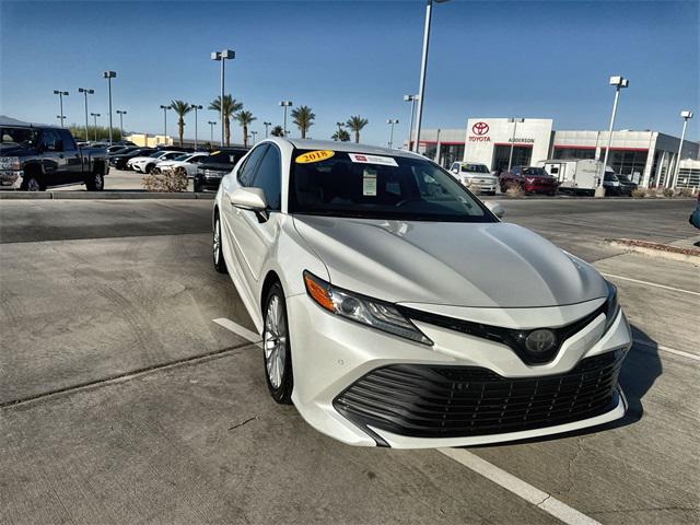 Certified 2018 Toyota Camry XLE with VIN 4T1B11HK0JU113826 for sale in Lake Havasu City, AZ