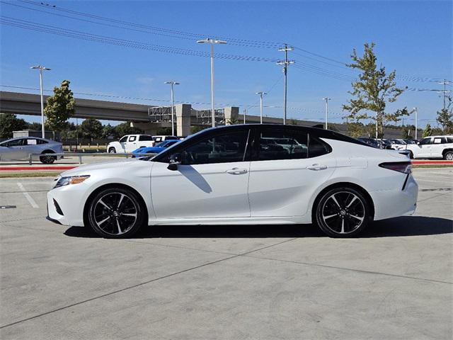 Certified 2019 Toyota Camry XSE with VIN 4T1B61HK6KU203758 for sale in Cedar Park, TX