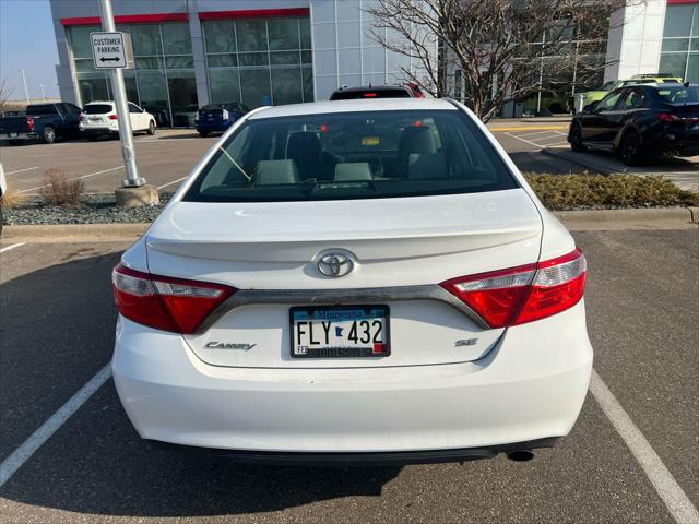 Certified 2015 Toyota Camry SE with VIN 4T1BF1FKXFU882359 for sale in Golden Valley, Minnesota