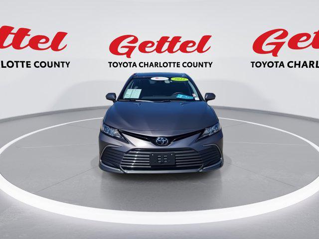 Certified 2022 Toyota Camry LE with VIN 4T1C11AK5NU702424 for sale in Punta Gorda, FL