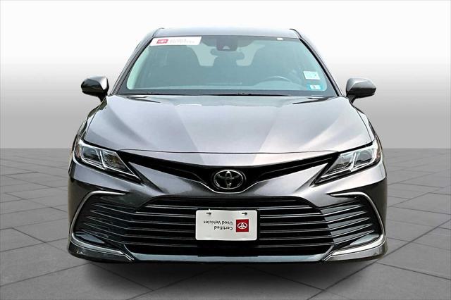 Certified 2022 Toyota Camry LE with VIN 4T1C11AK9NU057440 for sale in Manchester, NH