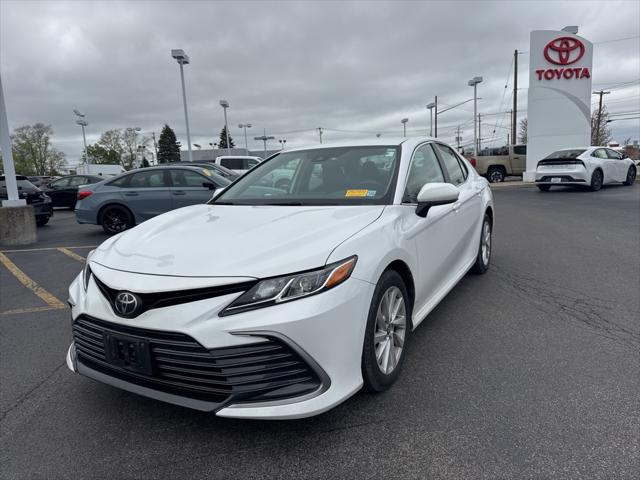 Certified 2022 Toyota Camry LE with VIN 4T1C11BK4NU072099 for sale in Williamsville, NY