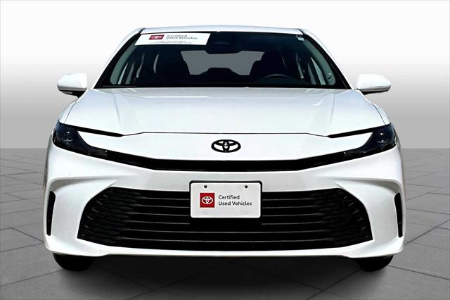 Certified 2025 Toyota Camry LE with VIN 4T1DAACK4SU006358 for sale in Richmond, TX