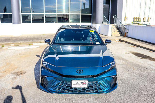 Certified 2025 Toyota Camry XSE with VIN 4T1DAACK9SU041509 for sale in San Antonio, TX