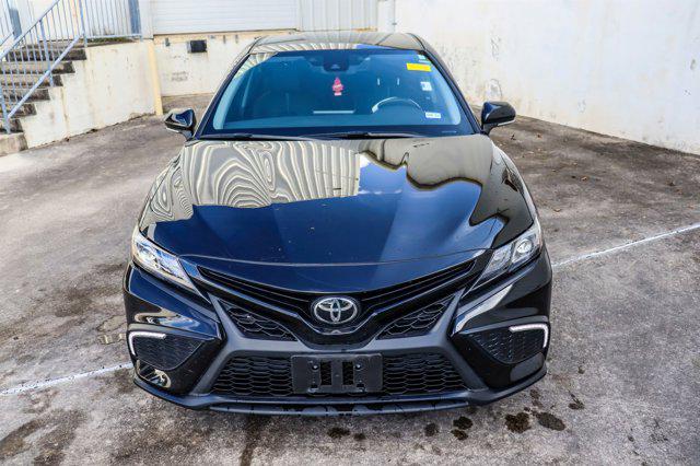 Certified 2023 Toyota Camry SE with VIN 4T1G11AK7PU839403 for sale in San Antonio, TX