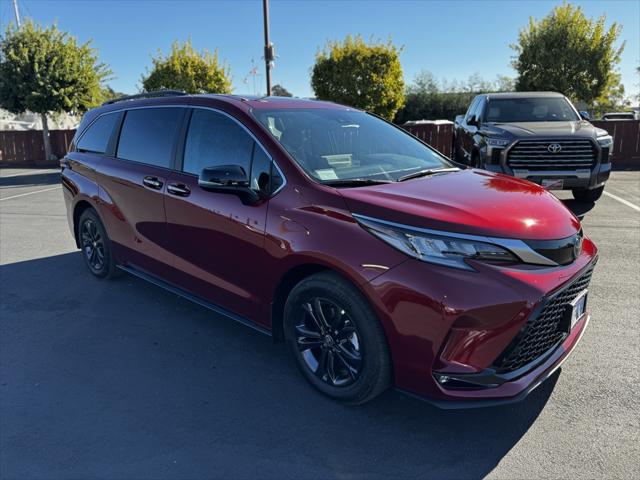 Certified 2024 Toyota Sienna XSE with VIN 5TDCSKFC2RS151520 for sale in San Rafael, CA