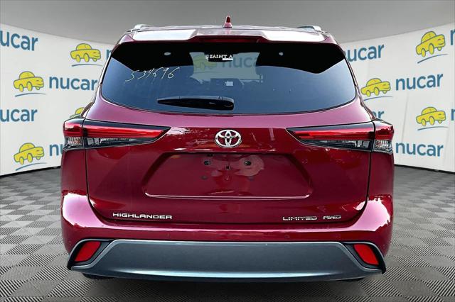 Certified 2021 Toyota Highlander Limited with VIN 5TDDZRBH0MS534696 for sale in Norwood, MA