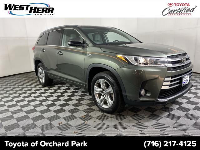 Certified 2019 Toyota Highlander Limited with VIN 5TDDZRFH0KS920610 for sale in Orchard Park, NY