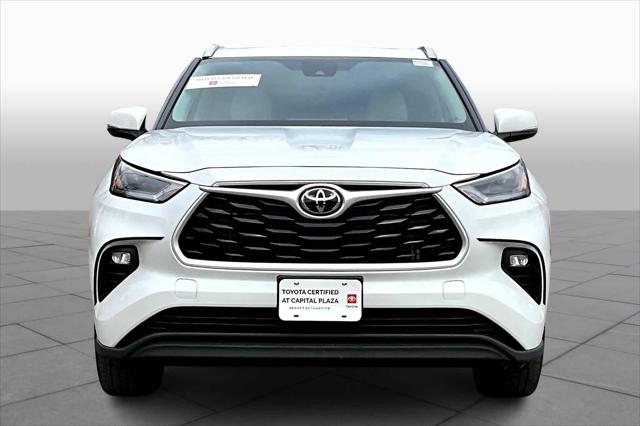 Certified 2022 Toyota Highlander XLE with VIN 5TDGZRBH3NS566525 for sale in Landover, MD