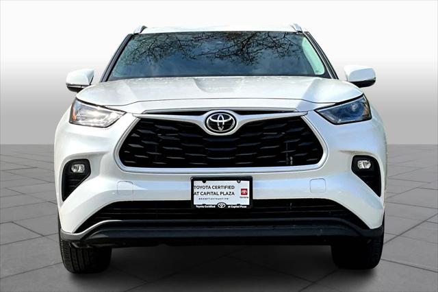 Certified 2022 Toyota Highlander XLE with VIN 5TDGZRBH9NS574841 for sale in Landover, MD