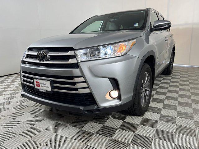 Certified 2019 Toyota Highlander XLE with VIN 5TDJZRFH7KS627631 for sale in Lincoln, NE