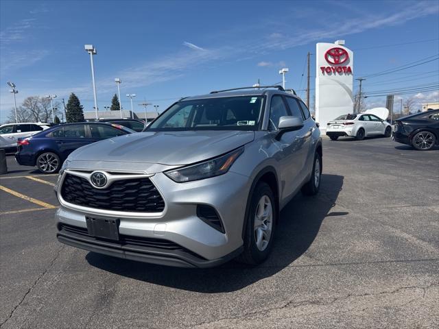 Certified 2023 Toyota Highlander L with VIN 5TDKDRAH5PS005708 for sale in Williamsville, NY