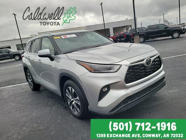 Certified 2023 Toyota Highlander XLE with VIN 5TDKDRAH8PS025287 for sale in Conway, AR