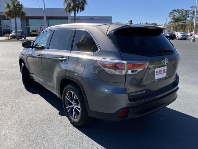 Certified 2016 Toyota Highlander XLE with VIN 5TDKKRFH5GS506757 for sale in Valdosta, GA