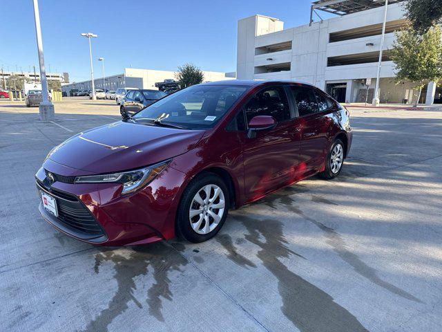 Certified 2024 Toyota Corolla LE with VIN 5YFB4MDE3RP118198 for sale in San Antonio, TX