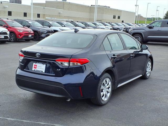 Certified 2024 Toyota Corolla LE with VIN 5YFB4MDEXRP172954 for sale in Burnsville, Minnesota