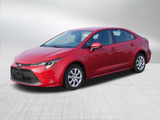 Certified 2021 Toyota Corolla LE with VIN 5YFEPMAE2MP168320 for sale in Brooklyn Center, Minnesota