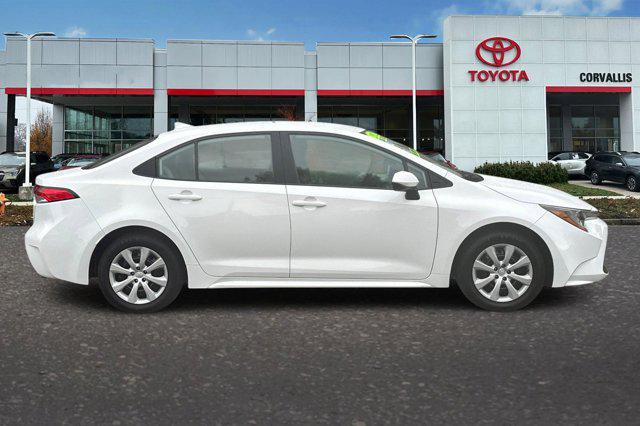 Certified 2022 Toyota Corolla LE with VIN 5YFEPMAE3NP327508 for sale in Corvallis, OR