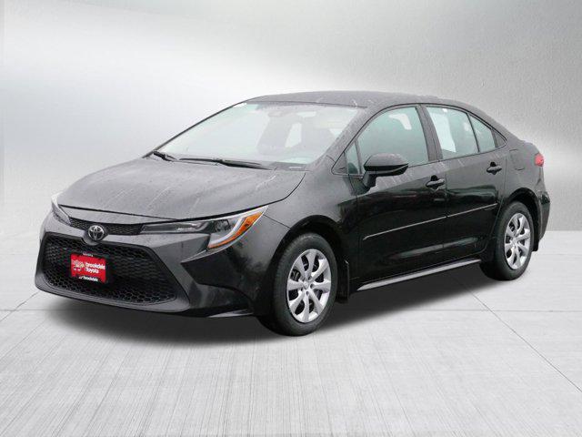 Certified 2022 Toyota Corolla LE with VIN 5YFEPMAE6NP295685 for sale in Brooklyn Center, Minnesota