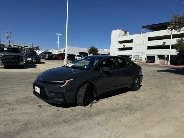 Certified 2024 Toyota Corolla SE with VIN 5YFP4MCE2RP197421 for sale in San Antonio, TX