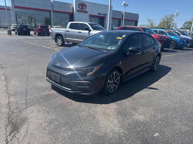 Certified 2022 Toyota Corolla SE with VIN 5YFS4MCE6NP116568 for sale in Williamsville, NY