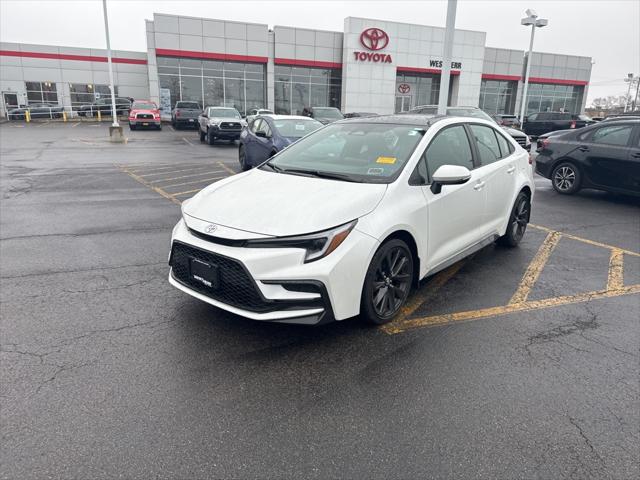 Certified 2023 Toyota Corolla XSE with VIN 5YFT4MCEXPP153372 for sale in Williamsville, NY