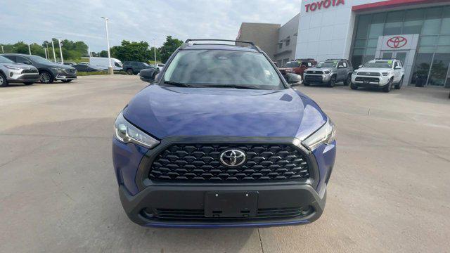 Certified 2025 Toyota Corolla Cross LE with VIN 7MUBAAAG3SV134742 for sale in Kansas City