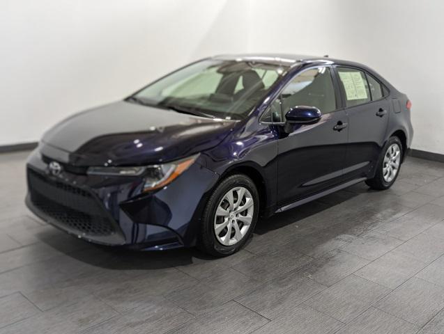 Certified 2021 Toyota Corolla LE with VIN JTDEPMAE6MJ159821 for sale in Brook Park, OH