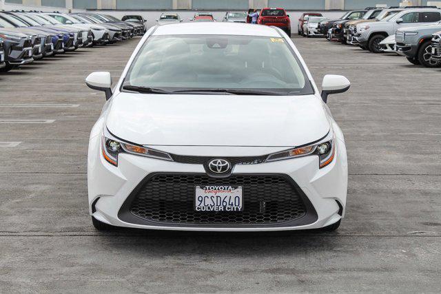 Certified 2022 Toyota Corolla LE with VIN JTDEPMAE7N3029584 for sale in Culver City, CA