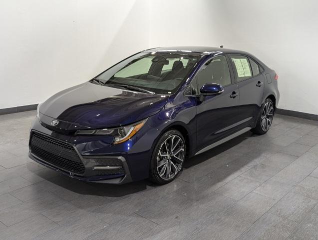 Certified 2022 Toyota Corolla SE with VIN JTDS4MCE0NJ088397 for sale in Brook Park, OH