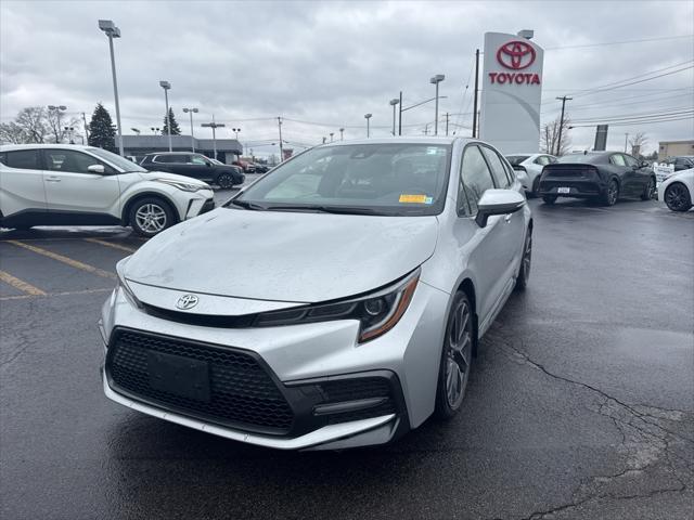 Certified 2022 Toyota Corolla SE with VIN JTDS4MCE5NJ097483 for sale in Williamsville, NY