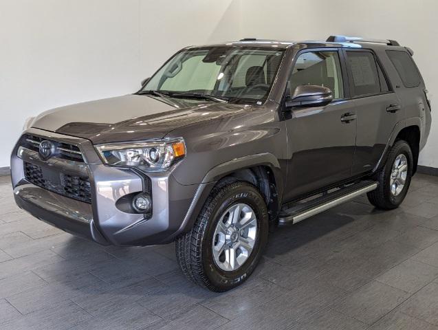 Certified 2021 Toyota 4Runner SR5 Premium with VIN JTENU5JR1M5966852 for sale in Brook Park, OH