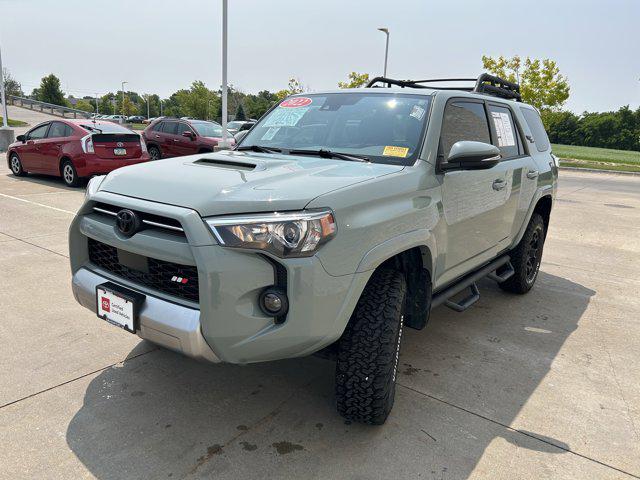 Certified 2022 Toyota 4Runner TRD Off-Road Premium with VIN JTERU5JR2N5971304 for sale in Davenport, IA