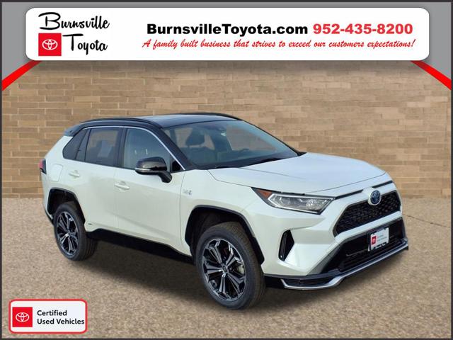 Certified 2021 Toyota RAV4 XSE with VIN JTMEB3FV4MD071530 for sale in Burnsville, Minnesota