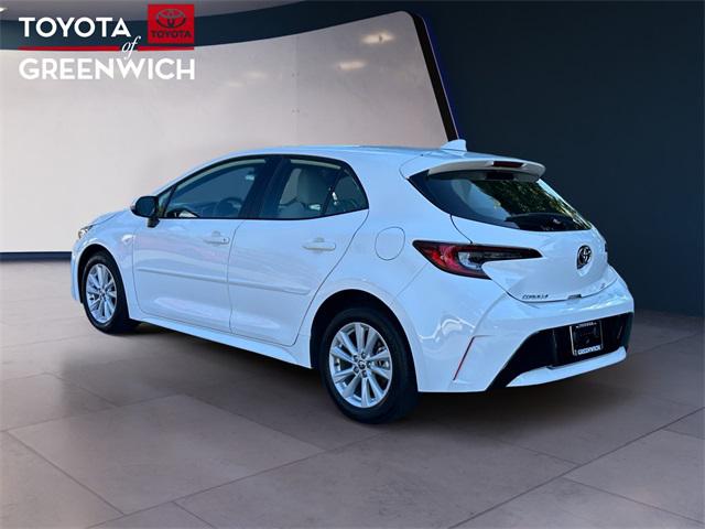 Certified 2023 Toyota Corolla Hatchback SE with VIN JTND4MBEXP3204217 for sale in Cos Cob, CT
