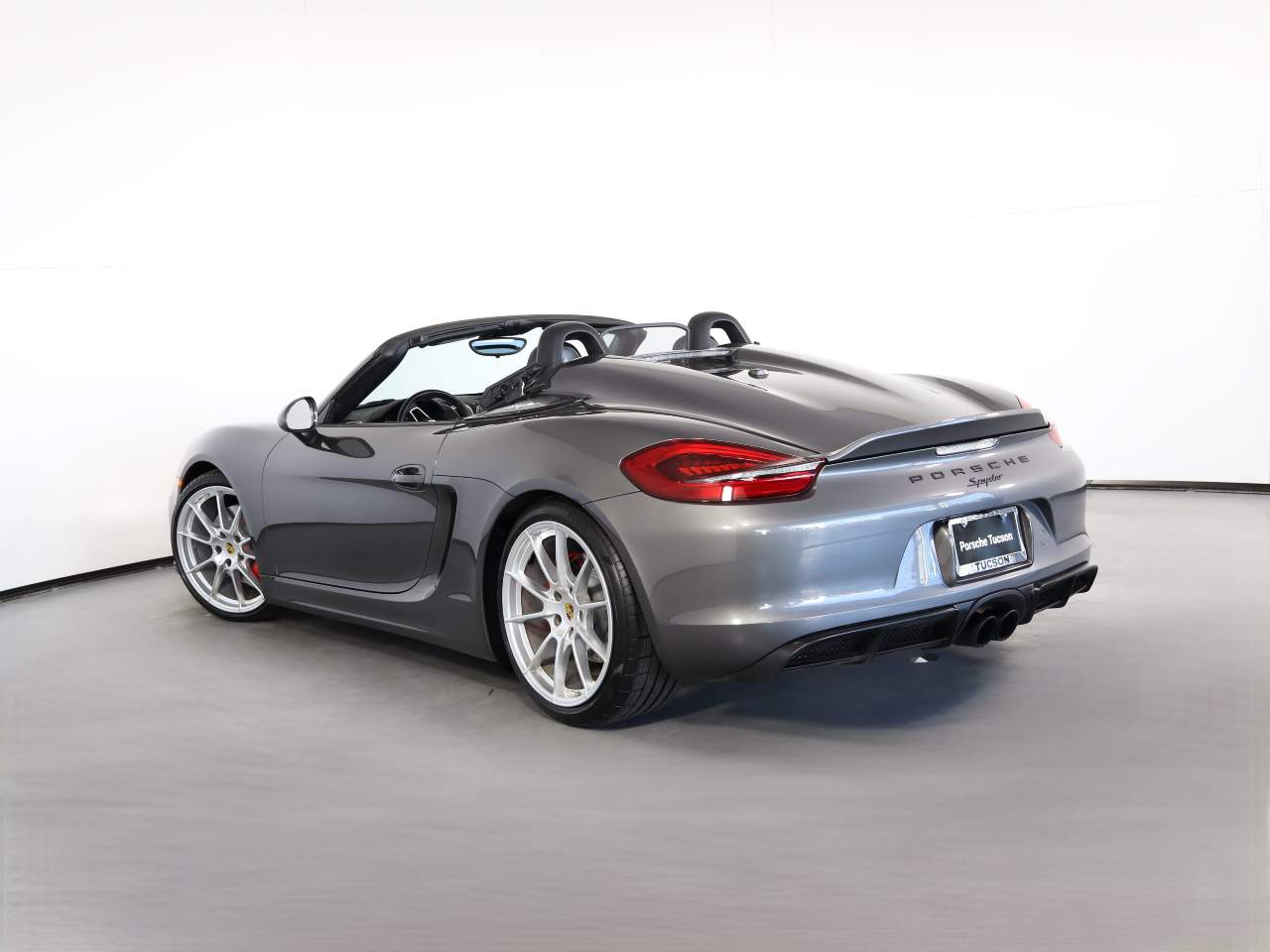 Used 2016 Porsche Boxster Spyder with VIN WP0CC2A87GS152750 for sale in Tucson, AZ