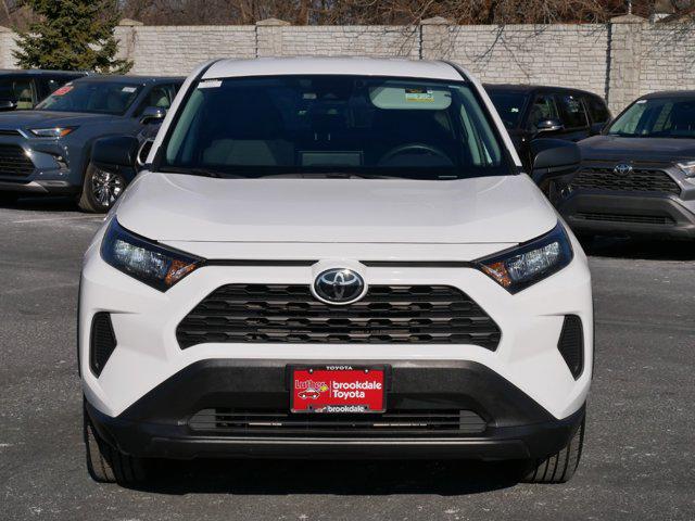 Certified 2022 Toyota RAV4 LE with VIN 2T3F1RFVXNC266211 for sale in Brooklyn Center, Minnesota